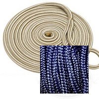 Unicord 5/8 inch Double Braided Nylon Dock Line UNC-440290 GOLD/WHITE 5/8X20