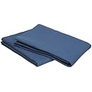 Pinzon Heavyweight Cotton Flannel Pillowcases - King, Smokey Blue