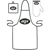 New York Jets Grilling Apron Set