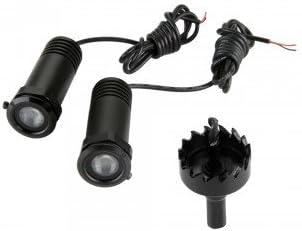 2 Pcs Car Door Shadow Welcome Logo Project Step Light Lamp for VW Volkswagen