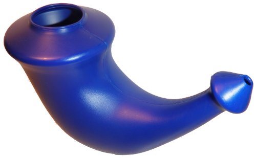 Neti Pot Nasal Wash / Sinus Irrigation System by Rhino Horn Blue 31vw61phTSL Neti Pot Nasal Wash / Sinus Irrigation System by Rhino Horn Blue