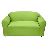 Jersey Loveseat Slipcover - Lime