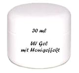 UV Gel clear - Versiegelungsgel mit Honigeffekt 30ml (All in One Gel)