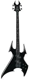 B.C. Rich NT Beast Four String Electric Bass, Onyx