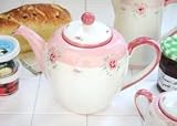 マニー グランシュマン スプリングローズ 陶器 ティーポットの画像