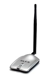 Alfa 500mW AWUS036H USB Wireless Adapter 802.11 b/g Network Radio Card. Includes 2dBi Omni Antenna
