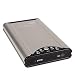 2.5 USB 2.0 Multimedia Aluminum Ext Hard Drive Player w/Remote