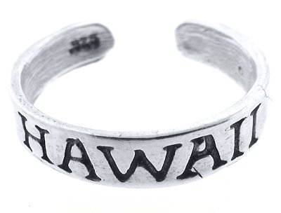 Sterling Silver Toe Ring Hawaii