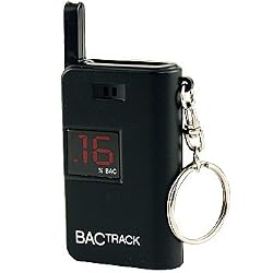 Keychain Breathalyzer - Portable Personal Holiday Alcohol Level Sensor