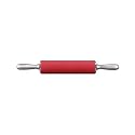 Sil-Pin Silicone Rolling Pin with Zinc Handles, Red