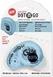 Glue Dots 3/8-Inch Memory Dot 'n Go Disposable Dispenser, 300 Clear Dots