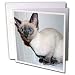 Cats - Oriental Short Hair - Greeting Cards-6 Greeting Cards with envelopes