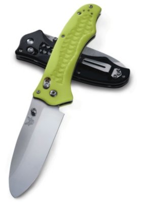 Benchmade ComboEdge AXIS Folding N680 Dive Knife (Yellow)