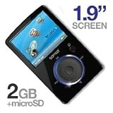 SanDisk Sansa Fuze - Digital player / radio - flash 2 GB - WMA, MP3 - video playback - display: 1.9