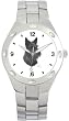 SCOTTISH TERRIER DOG (MS) - WATCHBUDDY&reg; DELUXE STAINLESS STEEL WATCH - Small Size (Standard Women's Size)