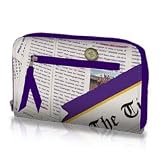 LSU Tigers Newspaper Wallet