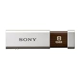 SONY ノックスライド式USBメモリー ポケットビット 8GB ハイスペック ホワイト USM8GLX WA