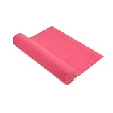 Yoga Mats by Mivizu Eco-Friendly Anti-Slip Yoga Mat With Extra Thickness. Skidless Mat for Pilates, Exercises, Aerobics, Yoga 72" x 24" x 1/4" - Hot Pink