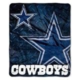 Dallas Cowboys Star Royal Plush Throw Blanket NW070