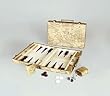 18" World Map Printed Backgammon Set - Backgammon Sets