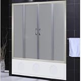 DreamLine SHDR-1160586-01-FR Visions Tub Shower Door, Chrome