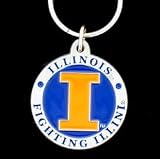 NCAA Team Logo Key Ring - Illinois Fighting Illini