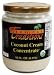 Tropical Traditions Organic Coconut Cream Concentrate - 1-Pint (16-oz)