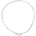 Sterling Silver Camilla Chain Anklet 9in