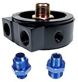 GlowShift Oil Cooler Sandwich Adapter - 20mm 1.5 Thread