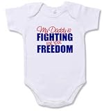 My Daddy is Fighting Baby Onesie
