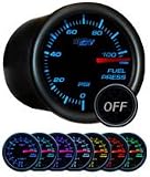 Tinted 7 Color 100psi Fuel Pressure Gauge