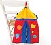 Adorable Circus Tent Shape Diaper Stacker For Baby Nursery