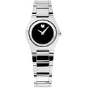 Movado Women's Fiero Diamond Accented Tungsten Carbide Watch #0605769