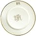 Signature Monogram Four Signature Monogram 12 Round Monogrammed Chargers