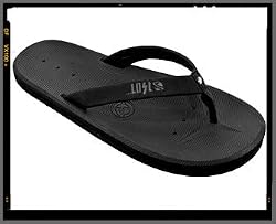 Lost Enterprises TYPE-O Mens Beach Sandals in Black