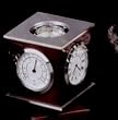 Swivel Clock, Thermo., Hygro., and Compass
