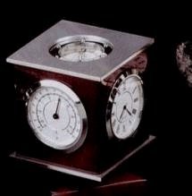 Swivel Clock, Thermo., Hygro., and Compass