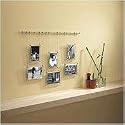 Umbra Trapeze 6-Photo Hanging Frame, Mixed Sizes, Nickel