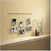 Umbra Trapeze 6-Photo Hanging Frame, Mixed Sizes, Nickel