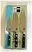 Pines Holdings 88-99-100 3 Pcs Kitchen Knife set : Santoku Knife -1 pc, Chef Knif -1 pc, Utility Knife - 1pc