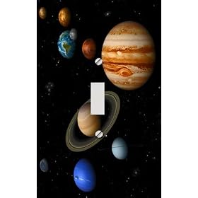 The Nine Planets Decorative Switchplate Cover