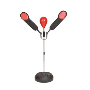 Health Mark BT22000 MMA Dual Pad Kick Boxing Station with Speed Bag by 