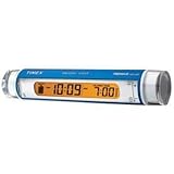 Timex T117L Travel Alarm Clock with Flashlight (Blue)