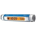 Timex T117L Travel Alarm Clock with Flashlight (Blue)