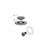 Washer Set Repair Kit,Toilets & Urinals Sloan A156AA