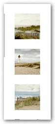 Beach Trio by Judy Mandolf 4.52"x4.52" Art Print Poster