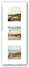 Beach Trio by Judy Mandolf 4.52"x4.52" Art Print Poster