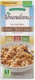 Better Oats Abundance all Natural Multi-Grain Hot Cereal ~ Maple & Brown Sugar Flavor ~ 5 Pouches per 7.55 oz Box (Pack of 3 Boxes)