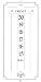 Dart World Cricketeer Mini Dry Erase Scoreboard #47503