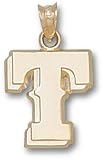 Texas Rangers T 5/8 Charm/Pendant -14K/10K, Stainless Steel or Gold Plated
